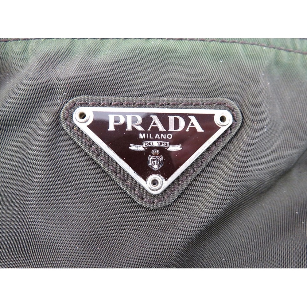 Prada Green Nylon Crossbody Bag - Picture 13 of 16